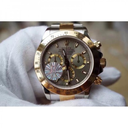 Rolex Daytona Cosmograph 116503 JF Yellow Gold & Stainless Steel Anthracite Dial Swiss 7750 Run 6@SEC