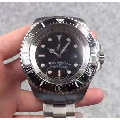 Rolex Deepsea Challenge James Cameron V5 Stainless Steel Black Dial Swiss 2836-2