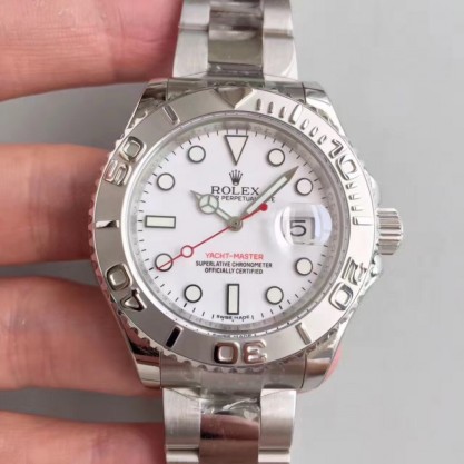 Rolex Yacht-Master 40 116622 EW Stainless Steel White Dial Swiss 3135
