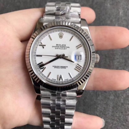 Rolex Datejust II 126334 41MM Replica N Stainless Steel Mother Of Pearl Dial Swiss 3235