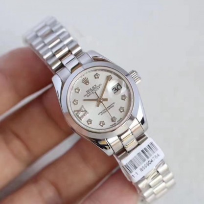 Rolex Lady Datejust 28 279166 28MM Replica N Stainless Steel Mother Of Pearl Dial Swiss 2671