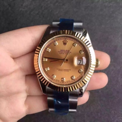 Rolex Datejust II 116333 41MM Replica Stainless Steel & Yellow Gold Champagne Dial Swiss 2836-2