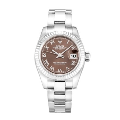 Best UK AAA White Gold Rolex Datejust Lady 179179-26 MM Replica