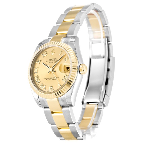 Best UK AAA Yellow Gold Rolex Datejust Lady 178273-31 MM Replica