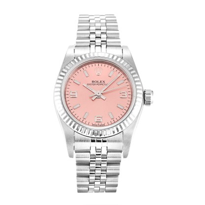 Best UK AAA White Gold Rolex Lady Oyster Perpetual 76094-26 MM Replica
