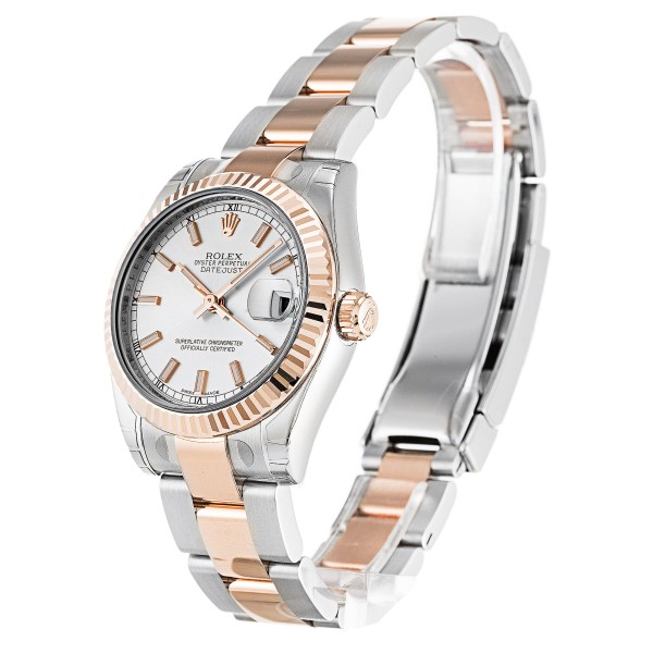 Best UK AAA Rose Gold Rolex Mid-Size Datejust 178271-31 MM Replica