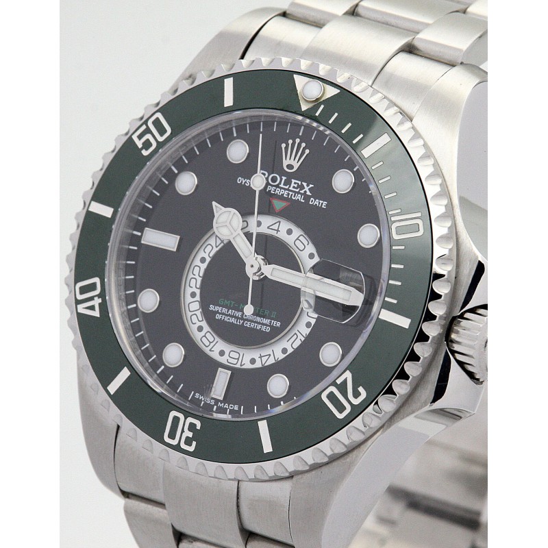 Best UK AAA Green Steel Rolex GMT Master 16720-40